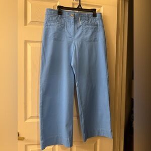 Light Blue Wide-Leg Pants Talbots NWT SIZE 10